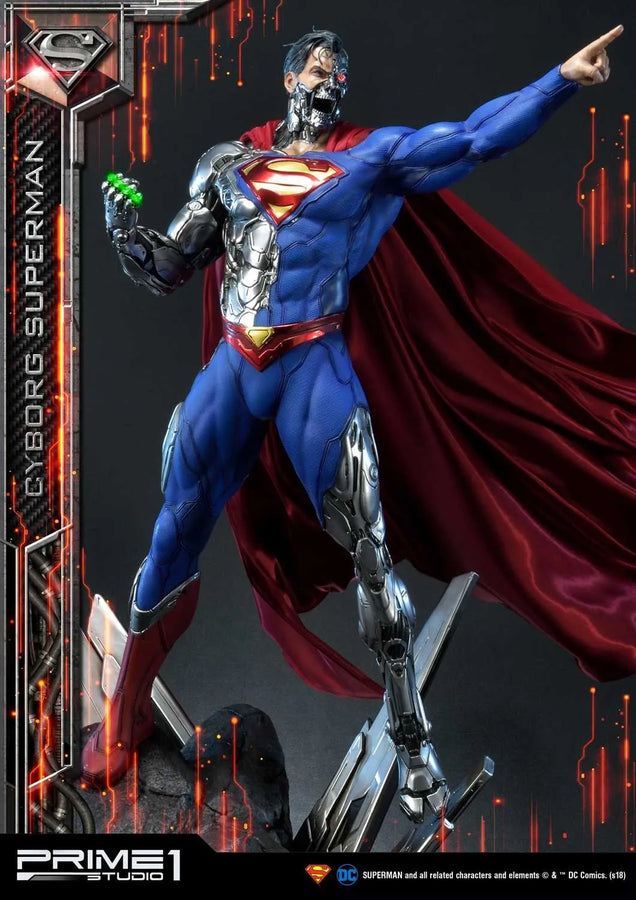 Cyborg Superman (Exclusive Version) Superman (Comics) – Prime1Studio – ActionFigure Brasil
