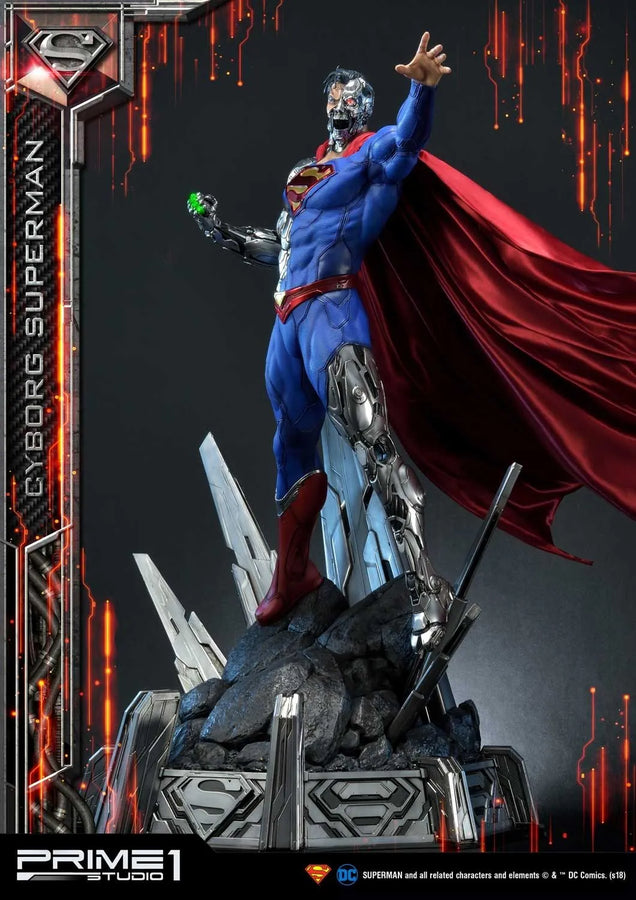 Cyborg Superman (Exclusive Version) Superman (Comics) – Prime1Studio – ActionFigure Brasil