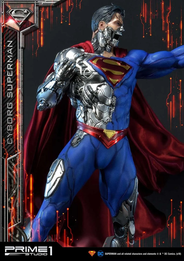 Cyborg Superman (Exclusive Version) Superman (Comics) – Prime1Studio – ActionFigure Brasil
