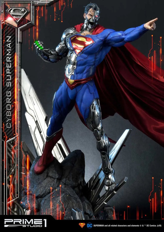 Cyborg Superman (Exclusive Version) Superman (Comics) – Prime1Studio – ActionFigure Brasil
