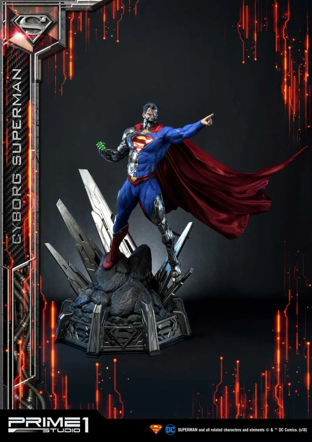 Cyborg Superman (Exclusive Version) Superman (Comics) – Prime1Studio – ActionFigure Brasil