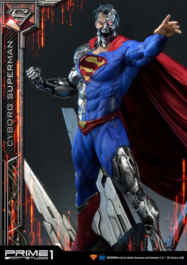 Cyborg Superman (Exclusive Version) Superman (Comics) – Prime1Studio – ActionFigure Brasil