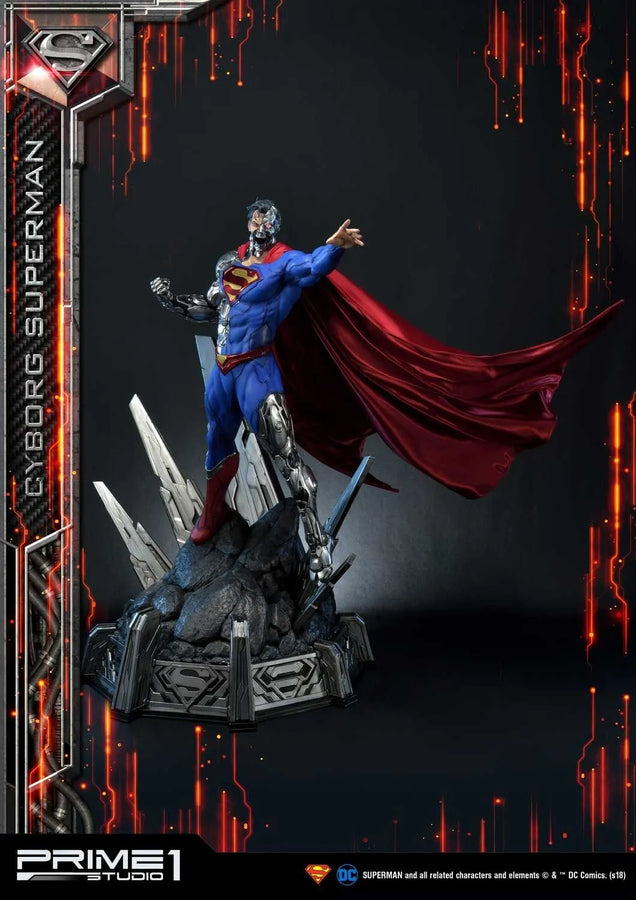 Cyborg Superman (Exclusive Version) Superman (Comics) – Prime1Studio – ActionFigure Brasil