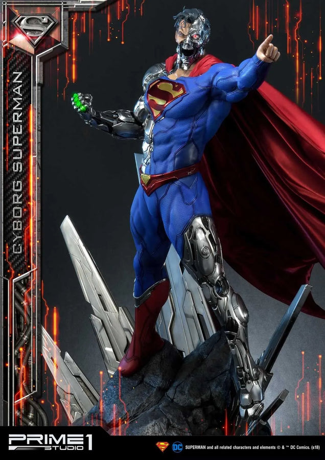 Cyborg Superman (Exclusive Version) Superman (Comics) – Prime1Studio – ActionFigure Brasil