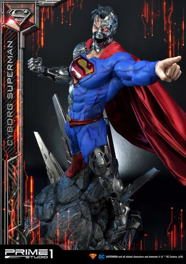 Cyborg Superman (Exclusive Version) Superman (Comics) – Prime1Studio – ActionFigure Brasil