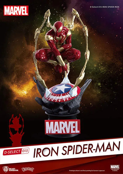 D Select #015 "Marvel Comics" Iron Spider(Provisional Pre-order)ㅤ – Beast Kingdom – ActionFigureBrasil