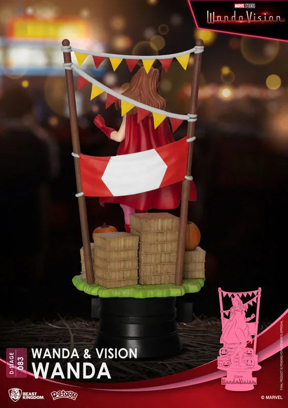 D-Stage #083 - WandaVision: Wanda (Halloween Version)ㅤ – Beast Kingdom – ActionFigureBrasil