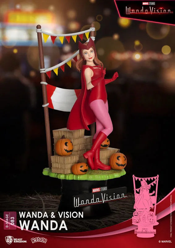 D-Stage #083 - WandaVision: Wanda (Halloween Version)ㅤ – Beast Kingdom – ActionFigureBrasil