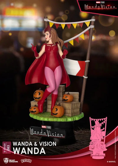 D-Stage #083 - WandaVision: Wanda (Halloween Version)ㅤ – Beast Kingdom – ActionFigureBrasil — ambientada