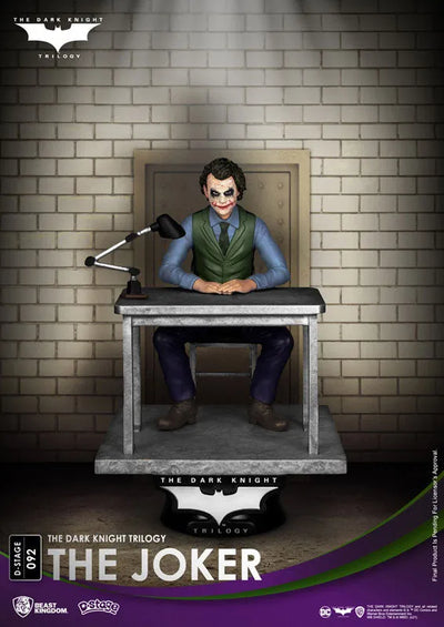 D Stage #092 "Dark Knight Trilogy" Jokerㅤ – Beast Kingdom – ActionFigureBrasil
