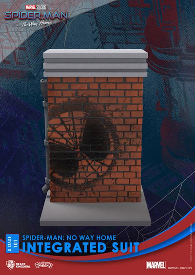 D Stage #101 "Spider-Man: No Way Home" Spider-Man (Integrated Suit)ㅤ – Beast Kingdom – ActionFigureBrasil — ambientada