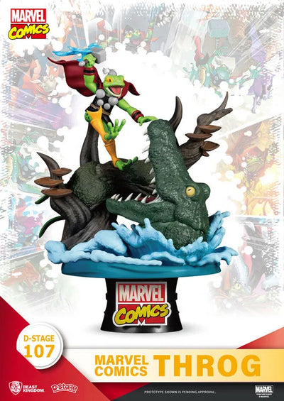 D Stage #107 "Marvel Comics" Throgㅤ – Beast Kingdom – ActionFigureBrasil