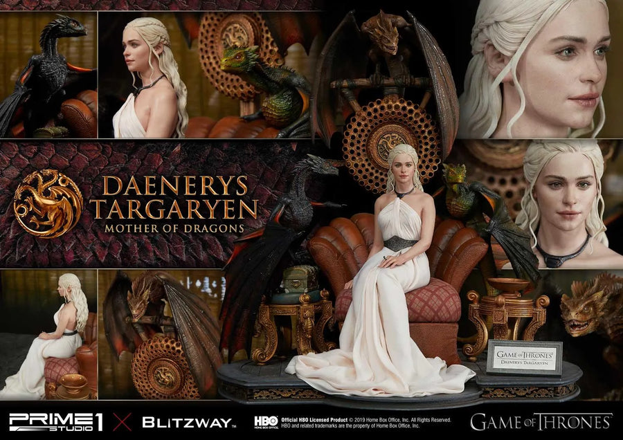 Daenerys Targaryen, Mother of Dragons (Regular Version) Game of Thrones – Prime1Studio – ActionFigure Brasil