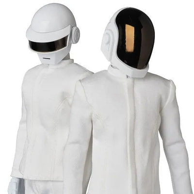 Daft Punk - Guy-Manuel de Homem-Christo - Real Action Heroes No.734 - 1/6 - White Suit Ver. (Medicom Toy)ㅤ – Medicom Toy – ActionFigureBrasil — close