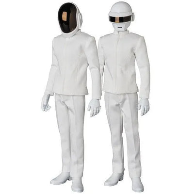 Daft Punk - Thomas Bangalter - Real Action Heroes No.735 - 1/6 - White Suit Ver. (Medicom Toy)ㅤ – Medicom Toy – ActionFigureBrasil — ângulo diferente