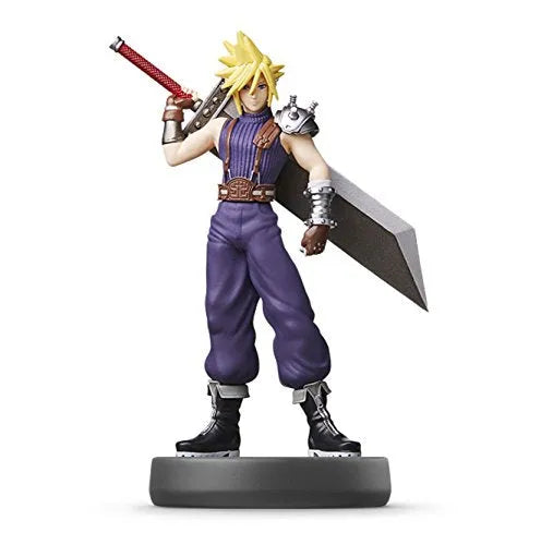 Dairantou Smash Bros. for Nintendo 3DS - Dairantou Smash Bros. for Wii U - Cloud Strife - Amiibo - Amiibo Dairantou Smash Bros. Seriesㅤ – Nintendo – ActionFigureBrasil