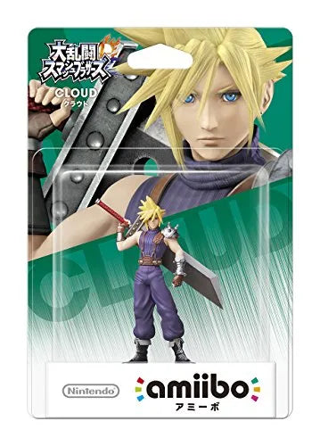 Dairantou Smash Bros. for Nintendo 3DS - Dairantou Smash Bros. for Wii U - Cloud Strife - Amiibo - Amiibo Dairantou Smash Bros. Seriesㅤ – Nintendo – ActionFigureBrasil