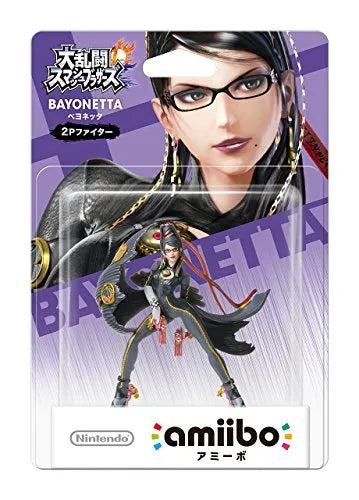 Dairantou Smash Bros. for Nintendo 3DS, Wii U - Bayonetta - Amiibo - Amiibo Dairantou Smash Bros. Series - 2P Fighter (Nintendo)ㅤ – Nintendo – ActionFigureBrasil