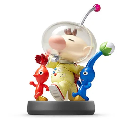 Dairantou Smash Bros. for Wii U - Blue Pikmin - Captain Olimar - Red Pikmin - Yellow Pikmin - Amiibo - Amiibo Dairantou Smash Bros. Series (Nintendo)ㅤ – Nintendo – ActionFigureBrasil