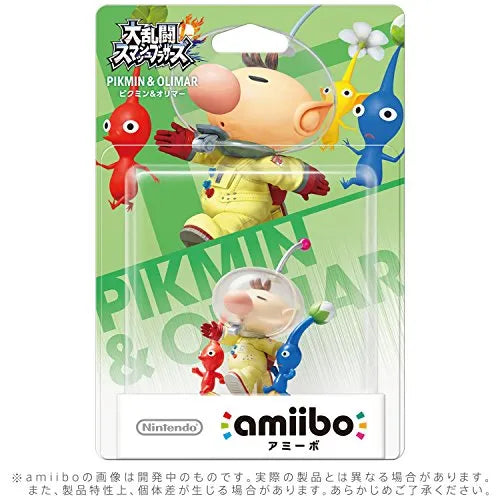 Dairantou Smash Bros. for Wii U - Blue Pikmin - Captain Olimar - Red Pikmin - Yellow Pikmin - Amiibo - Amiibo Dairantou Smash Bros. Series (Nintendo)ㅤ – Nintendo – ActionFigureBrasil