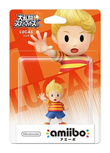 Dairantou Smash Bros. for Wii U - Lucas - Amiibo - Amiibo Dairantou Smash Bros. Series (Nintendo)ㅤ – Nintendo – ActionFigureBrasil — ângulo diferente