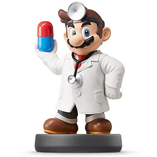 Dairantou Smash Bros. for Wii U - Mario - Amiibo - Amiibo Dairantou Smash Bros. Series - Doctor (Nintendo)ㅤ – Nintendo – ActionFigureBrasil