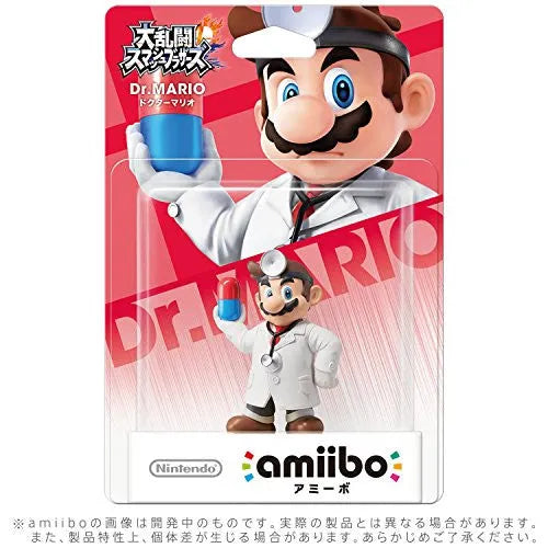 Dairantou Smash Bros. for Wii U - Mario - Amiibo - Amiibo Dairantou Smash Bros. Series - Doctor (Nintendo)ㅤ – Nintendo – ActionFigureBrasil