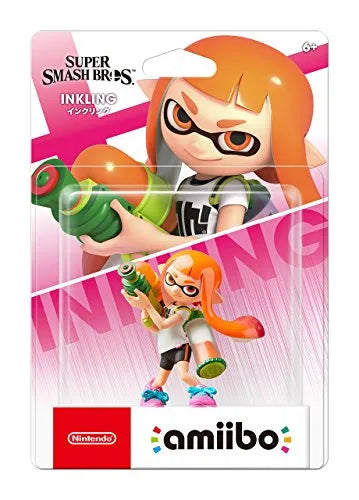 Dairantou Smash Bros. Special - Inkling - Amiibo - Amiibo Dairantou Smash Bros. Series (Nintendo)ㅤ – Nintendo – ActionFigureBrasil — ângulo diferente