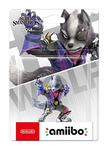 Dairantou Smash Bros. Special - Wolf O'Donnell - Amiibo - Amiibo Dairantou Smash Bros. Series (Nintendo)ㅤ – Nintendo – ActionFigureBrasil — ângulo diferente