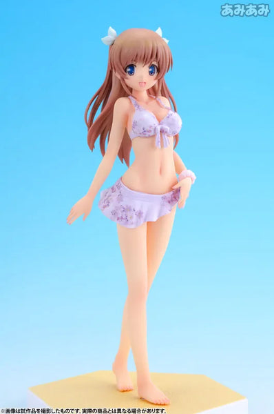 Daitoshokan no Hitsujikai - Shirasaki Tsugumi - Beach Queens - 1/10 - Swimsuit ver. (Wave)ㅤ – Wave – ActionFigureBrasil
