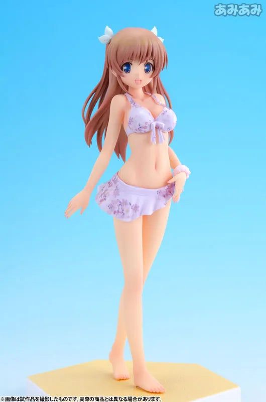 Daitoshokan no Hitsujikai - Shirasaki Tsugumi - Beach Queens - 1/10 - Swimsuit ver. (Wave)ㅤ – Wave – ActionFigureBrasil
