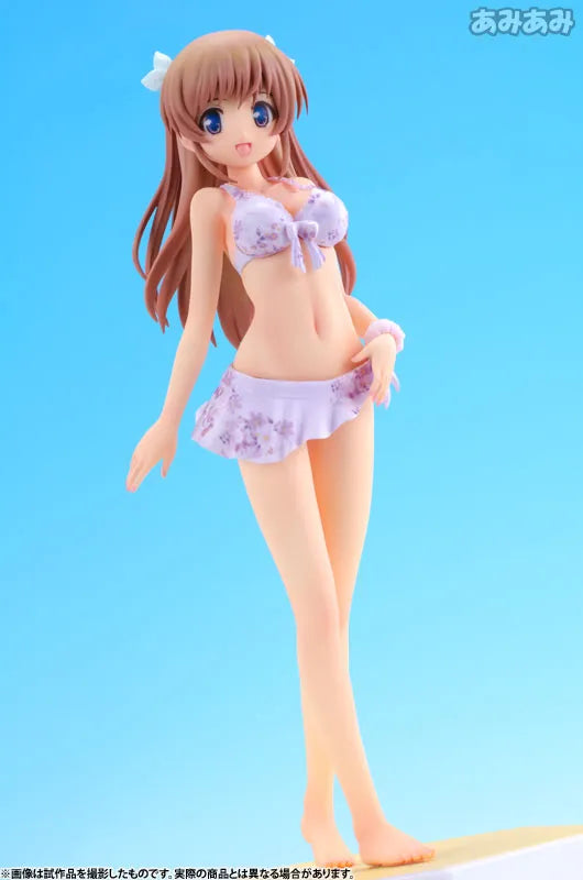 Daitoshokan no Hitsujikai - Shirasaki Tsugumi - Beach Queens - 1/10 - Swimsuit ver. (Wave)ㅤ – Wave – ActionFigureBrasil