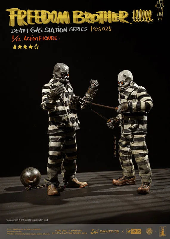DAMTOYS x Coaldog 1/12 Death Gas Station Series Freedom Brothersㅤ – DAMTOYS – ActionFigureBrasil