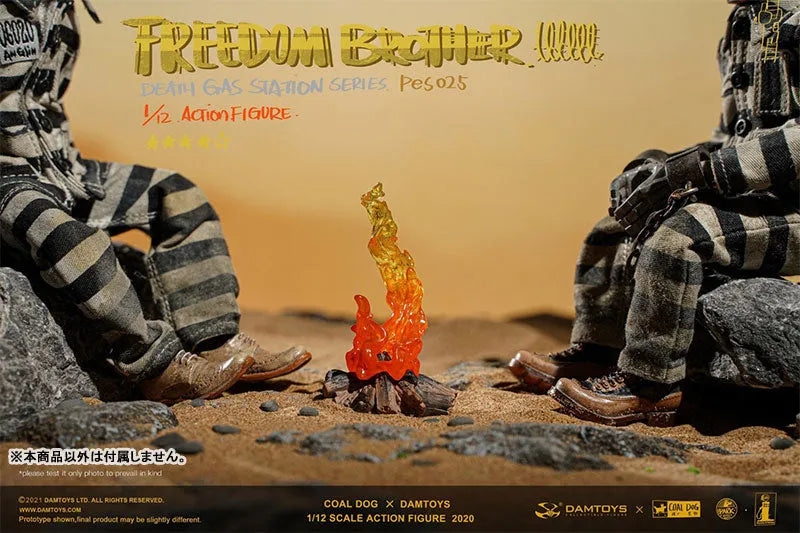 DAMTOYS x Coaldog 1/12 Death Gas Station Series Freedom Brothersㅤ – DAMTOYS – ActionFigureBrasil