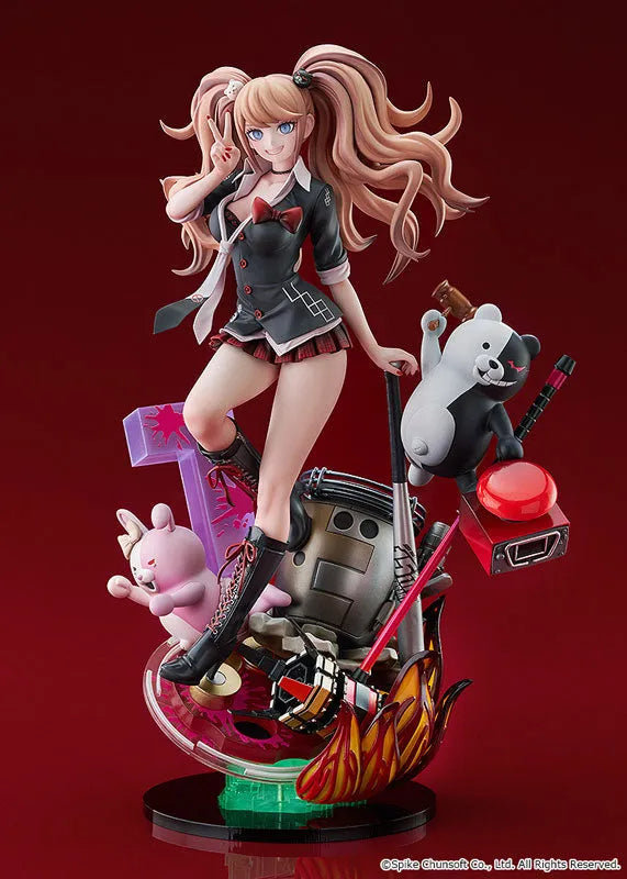 Danganronpa Kibou no Gakuen to Zetsubou no Koukousei - Enoshima Junko - Monokuma - Monomi - 1/7 - 15th Anniversary Ver. (Good Smile Company)ㅤ – Good Smile Company – ActionFigureBrasil