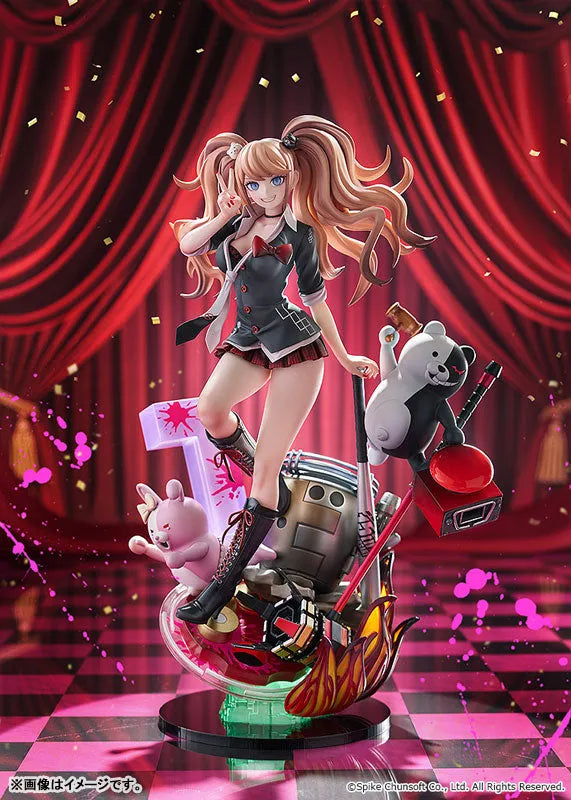 Danganronpa Kibou no Gakuen to Zetsubou no Koukousei - Enoshima Junko - Monokuma - Monomi - 1/7 - 15th Anniversary Ver. (Good Smile Company)ㅤ – Good Smile Company – ActionFigureBrasil
