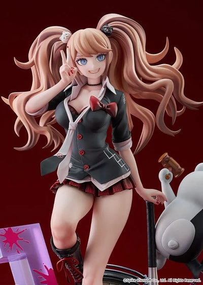 Danganronpa Kibou no Gakuen to Zetsubou no Koukousei - Enoshima Junko - Monokuma - Monomi - 1/7 - 15th Anniversary Ver. (Good Smile Company)ㅤ – Good Smile Company – ActionFigureBrasil — ambientada