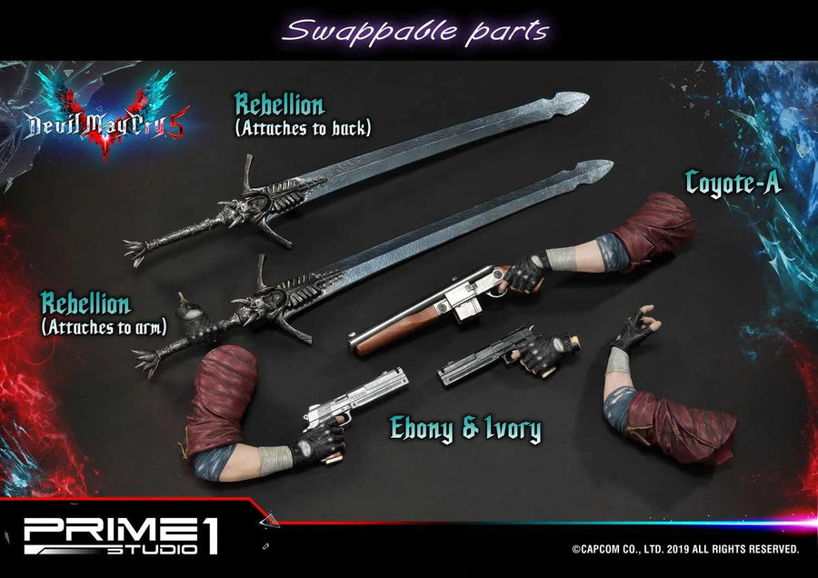 Dante (Regular Version) Devil May Cry V – Prime1Studio – ActionFigure Brasil