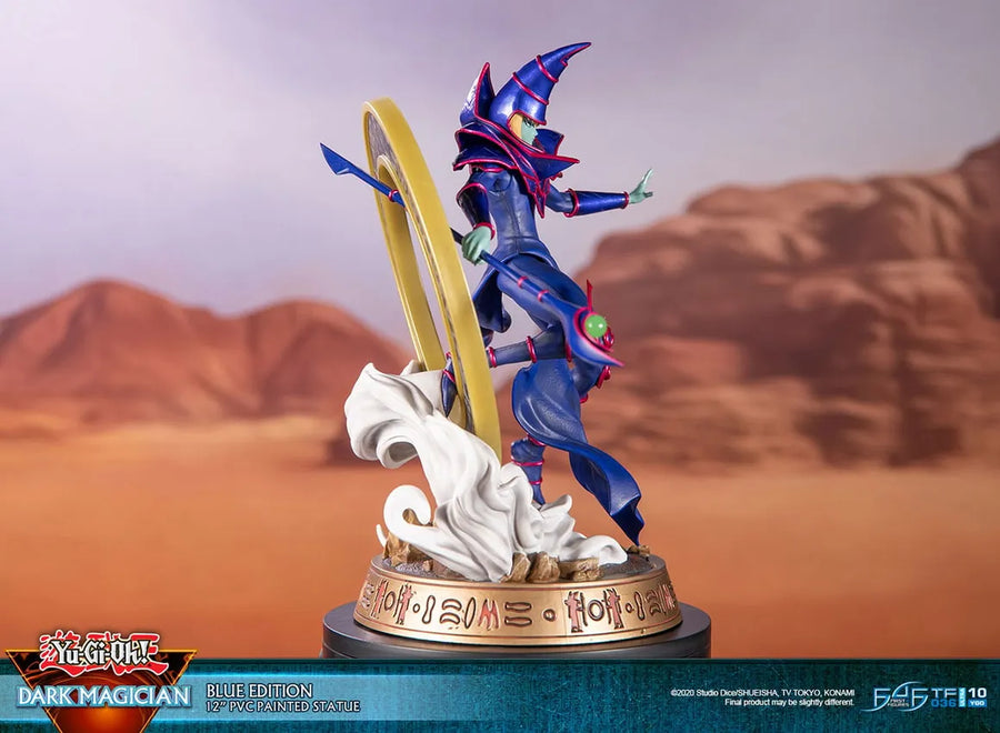 Dark Magician (Blue Variant) – First 4 Figures – ActionFigure Brasil