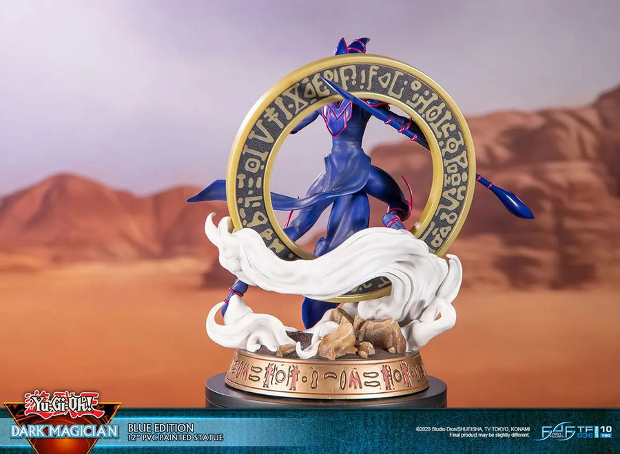 Dark Magician (Blue Variant) – First 4 Figures – ActionFigure Brasil