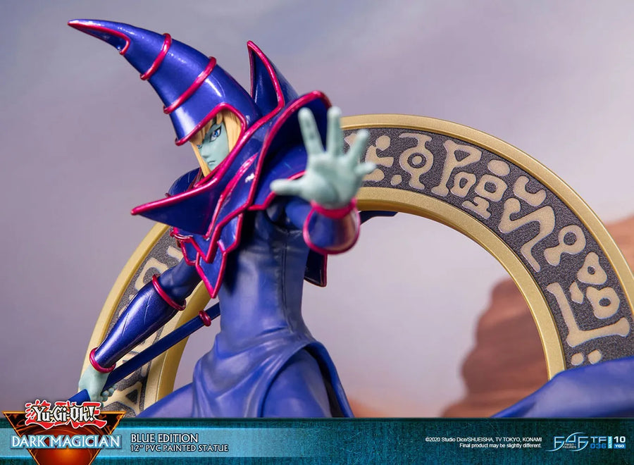 Dark Magician (Blue Variant) – First 4 Figures – ActionFigure Brasil
