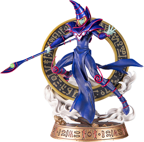 Dark Magician (Blue Variant) – First 4 Figures – ActionFigure Brasil