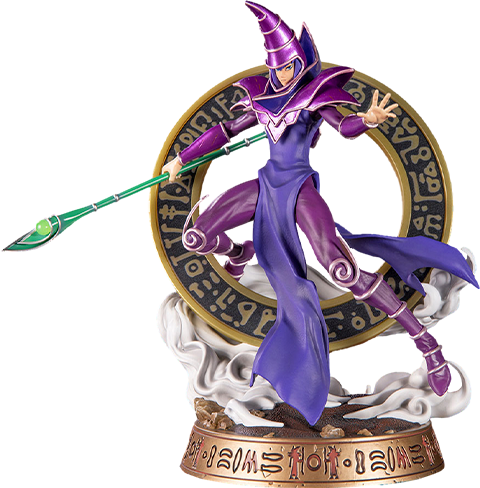 Dark Magician (Purple Variant) – First 4 Figures – ActionFigure Brasil
