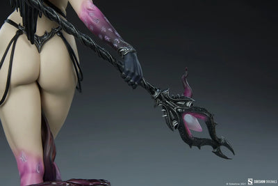 Dark Sorceress: Guardian of the Void - LIMITED EDITION: 2000 – Sideshow Collectibles – ActionFigure Brasil — com base expositora