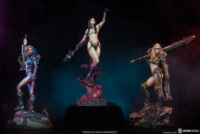 Dark Sorceress: Guardian of the Void - LIMITED EDITION: 2000 – Sideshow Collectibles – ActionFigure Brasil — close