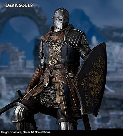 Dark Souls - Kesshou Tokage - Oscar, Astora no Joukyuu Kishi - 1/6 (Gecco, Mamegyorai)ㅤ – Gecco – ActionFigureBrasil — com base expositora