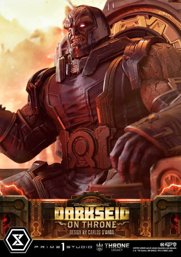 Darkseid on Throne (Regular Version) Justice League (Comics) – Prime1Studio – ActionFigure Brasil