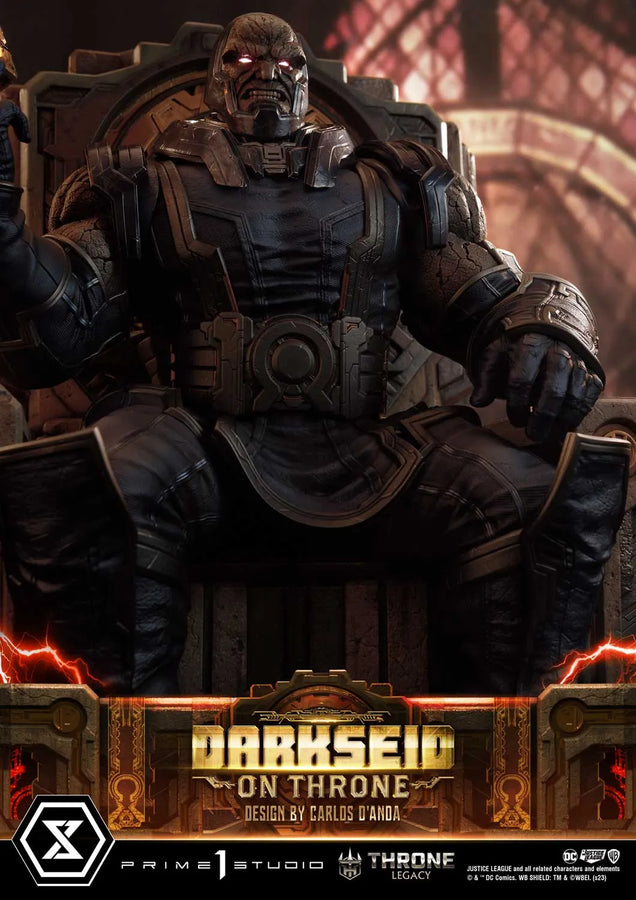 Darkseid on Throne (Regular Version) Justice League (Comics) – Prime1Studio – ActionFigure Brasil