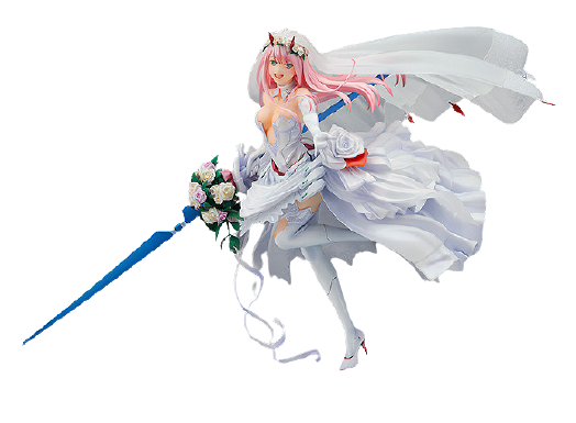Darling in the FranXX - Zero Two - 1/7 - For My Darling - Includes Memorial Board (Good Smile Company) [Shop Exclusive]ㅤ – Good Smile Company – ActionFigureBrasil