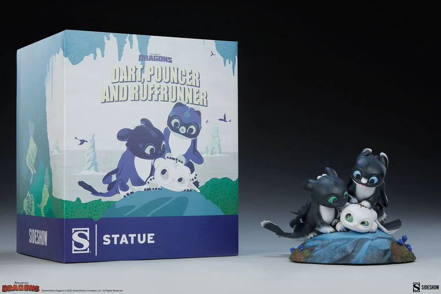 Dart, Pouncer, and Ruffrunner - LIMITED EDITION: 3500 – Sideshow Collectibles – ActionFigure Brasil